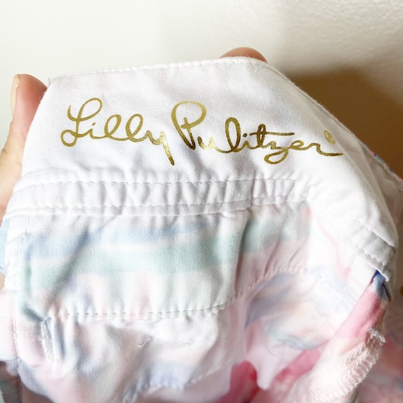 Lilly Pulitzer Callahan Shorts 00 Out to Sea - Picture 6 of 8